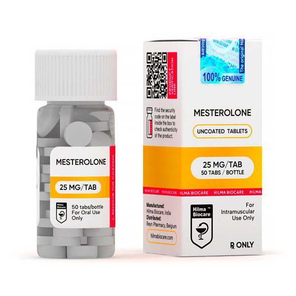 Mesterolone 25 mg / 50 tab