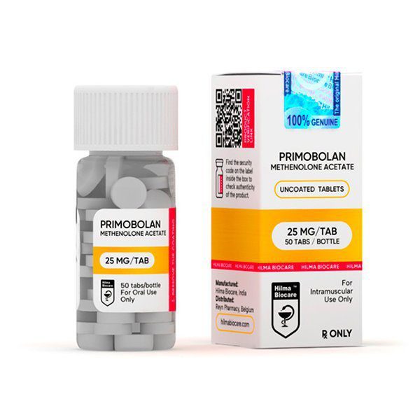 Primobolan Acetate 25 mg / 50tab.