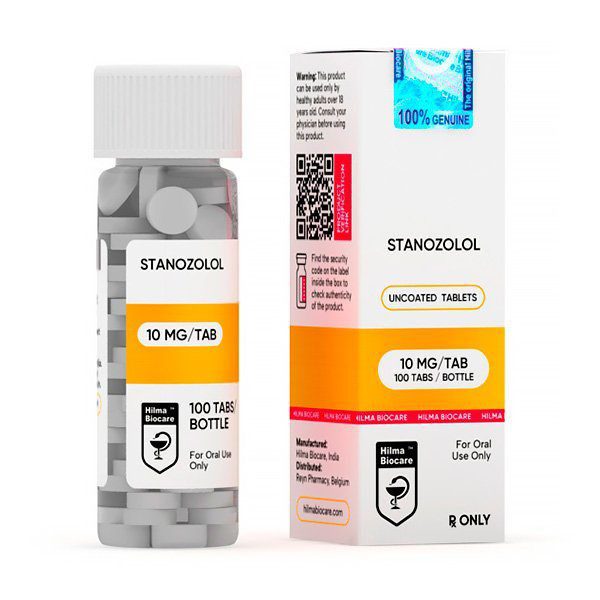 Stanozolol  10 mg/100 tab  Hilma  (банка)