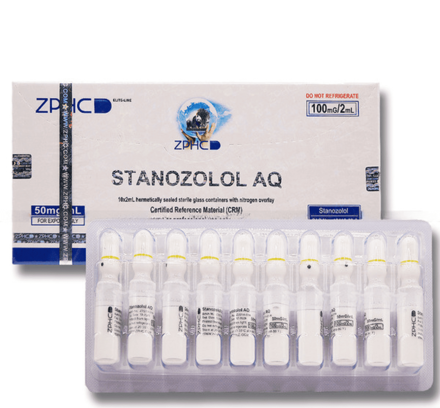 Stanozolol Water Suspension amp. 10амп 100mg/2ml
