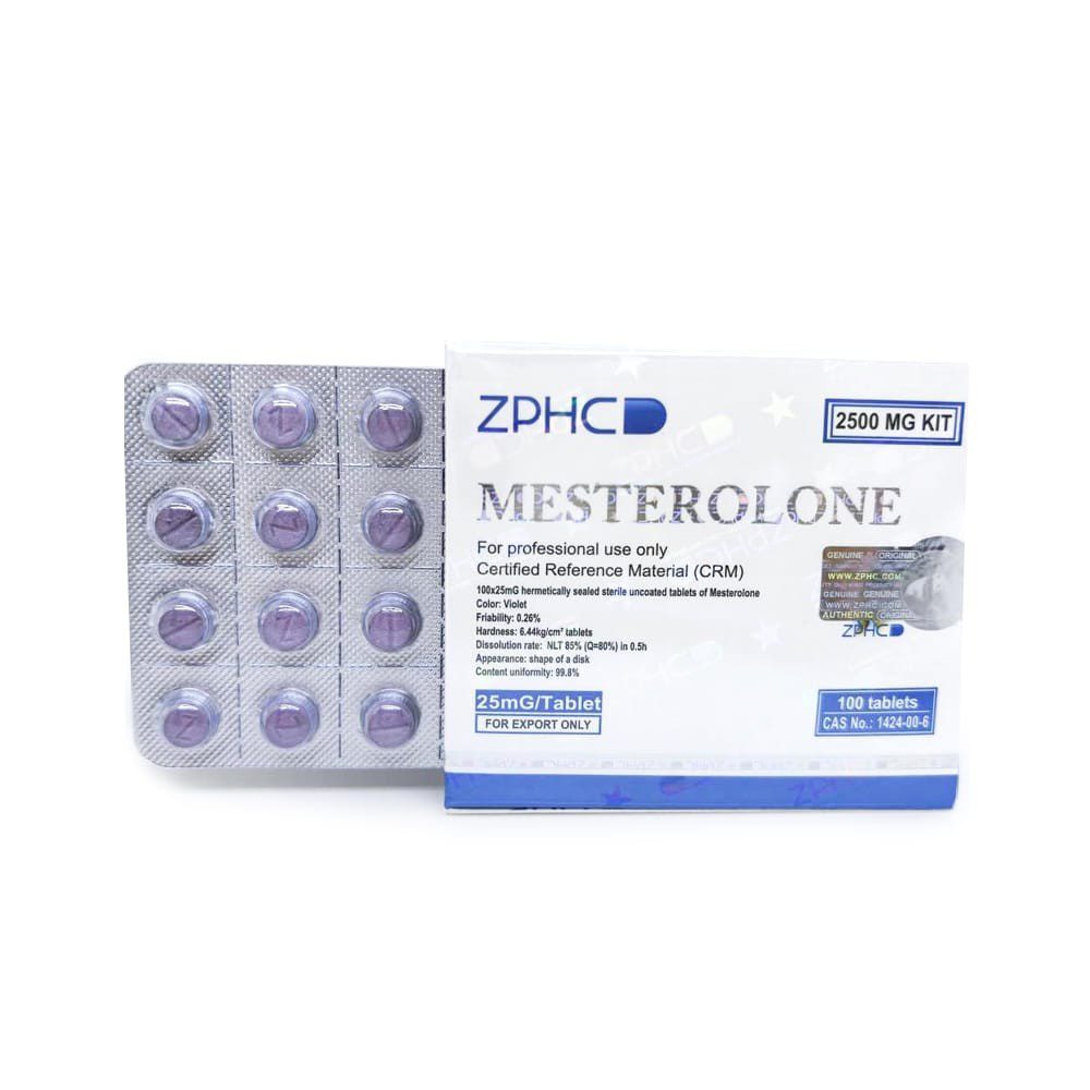 ZPHC NEW Mesterolone (Proviron) 25MG/TAB - ЦЕНА ЗА 20 ТАБ