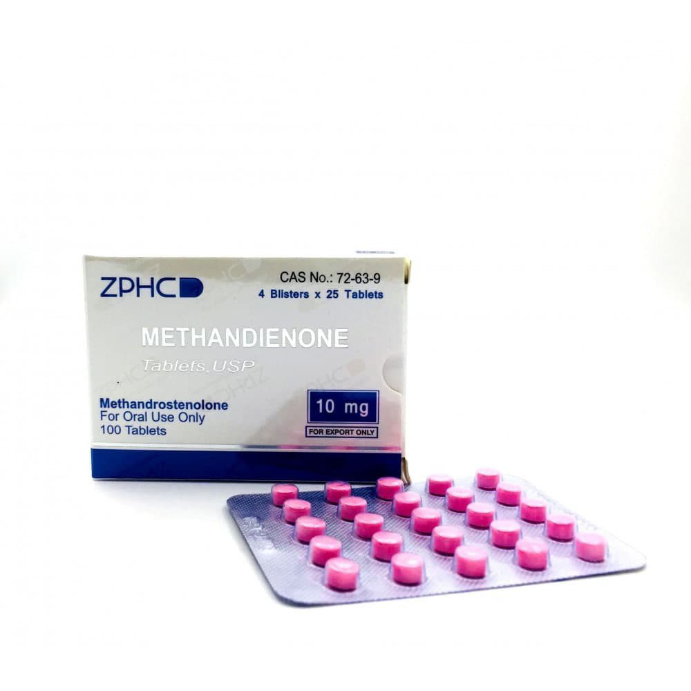 ZPHC NEW Methandienone 10mg/tab - цена за 100 таб.